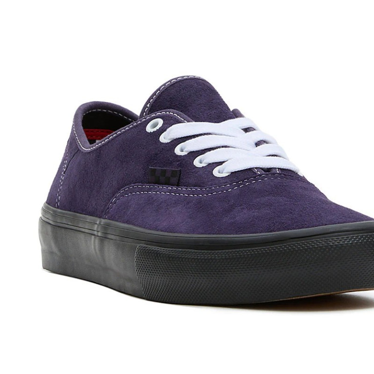 Кеды VANS SHOES SKATE AUTHENTIC PIG SUEDE DARK PURPLE/BLACK