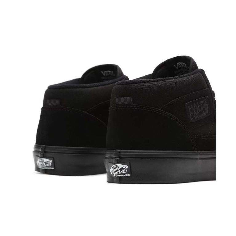 Кеды VANS SHOES SKATE HALF CAB BLACK/BLACK