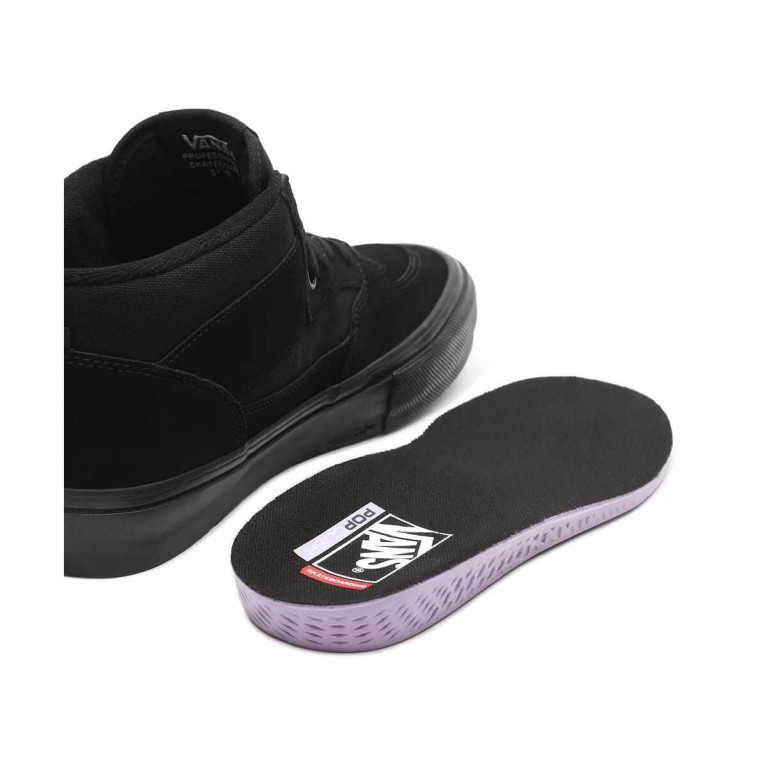 Кеды VANS SHOES SKATE HALF CAB BLACK/BLACK