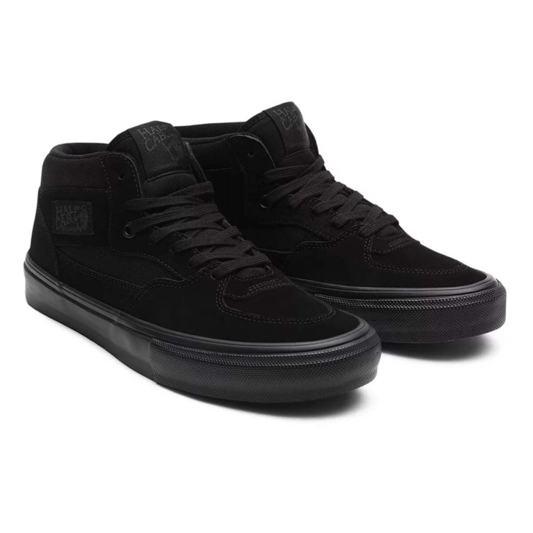Кеды VANS SHOES SKATE HALF CAB BLACK/BLACK