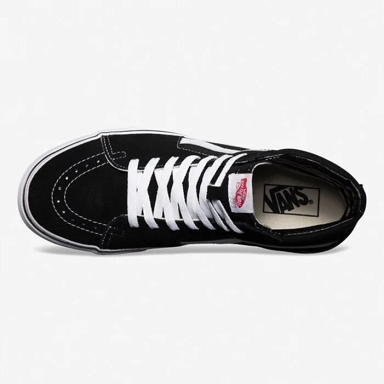 Кеды VANS LS SHOES U SK8-HI BLACK/BLACK/WHITE