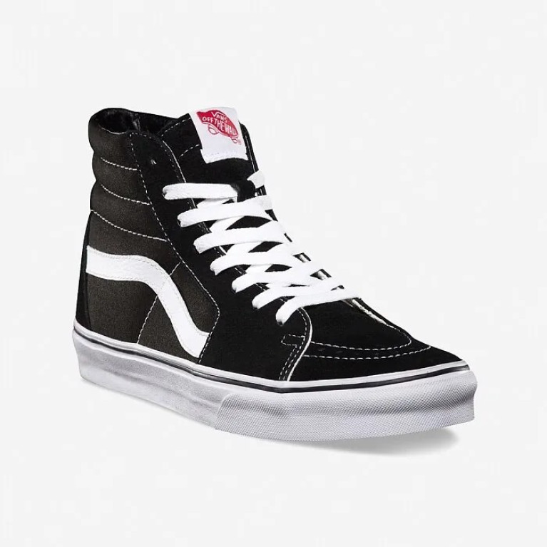Кеды VANS LS SHOES U SK8-HI BLACK/BLACK/WHITE