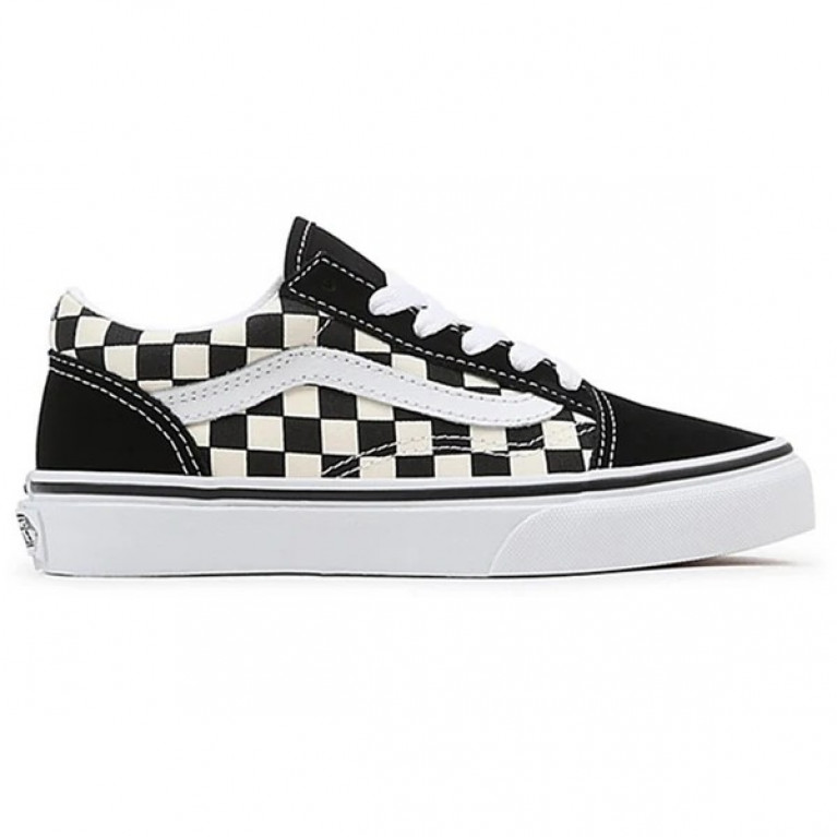 Кеды Vans Old Skool Primary Check Black/White