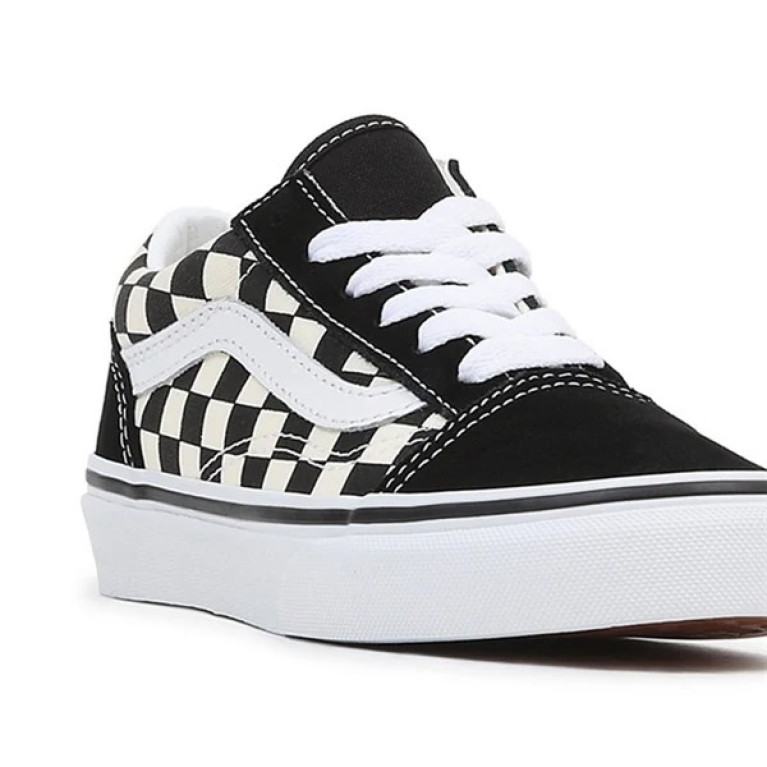 Кеды Vans Old Skool Primary Check Black/White