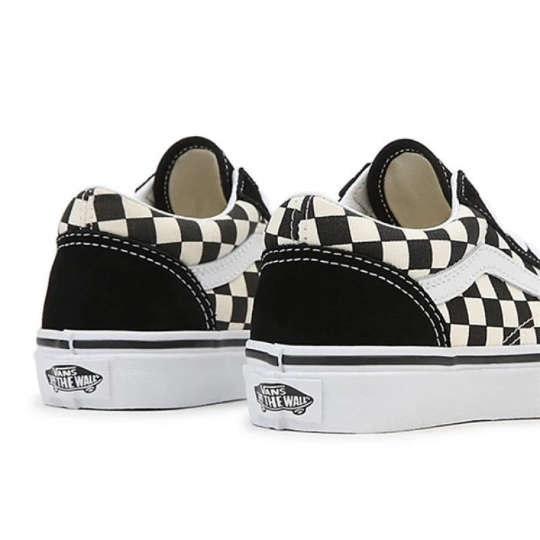 Кеды Vans Old Skool Primary Check Black/White