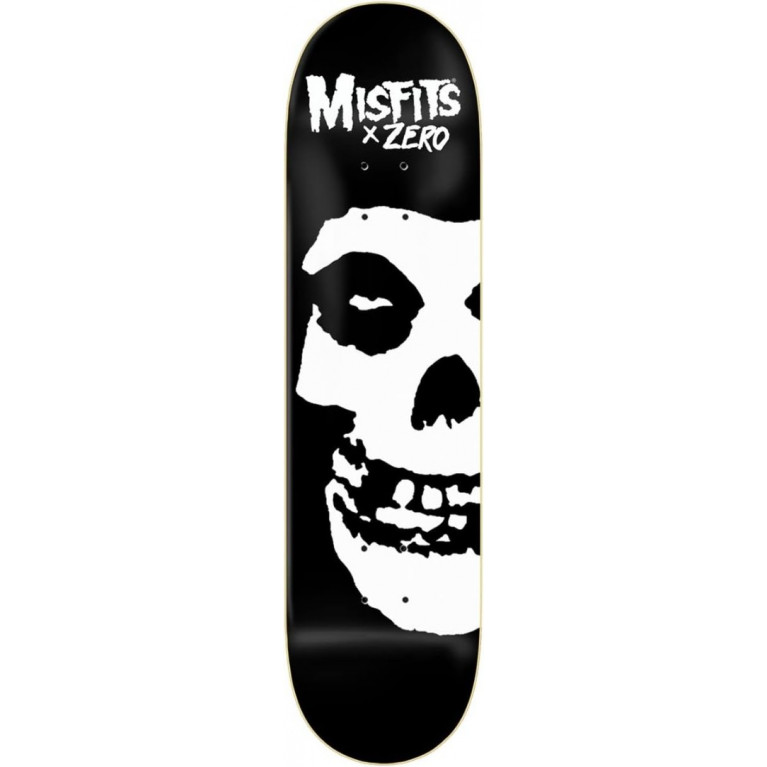 Дека ZERO x MISFITS DECK - BIG FIEND BLACK/WHITE