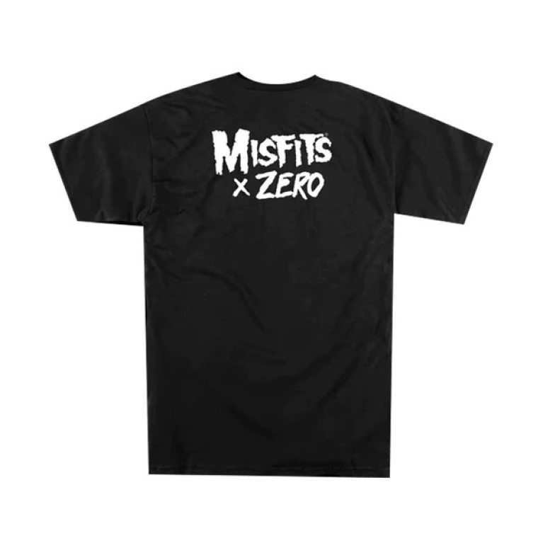 Футболка ZERO x MISFITS FIEND S/S TEE BLACK/WHITE