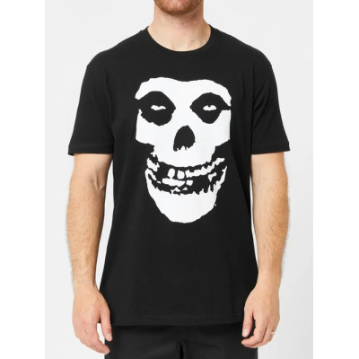 Футболка ZERO x MISFITS FIEND S/S TEE BLACK/WHITE