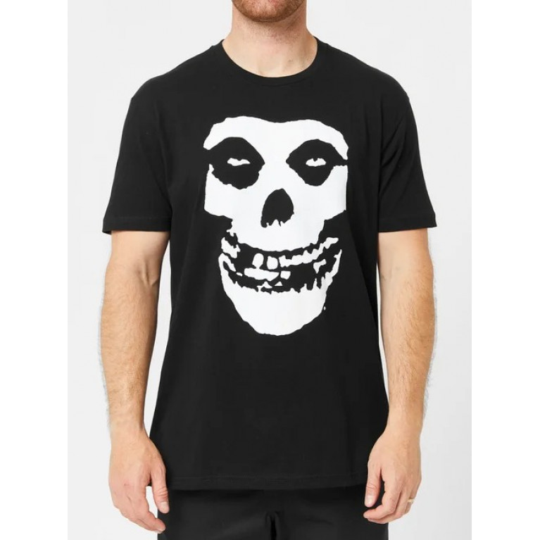 Футболка ZERO x MISFITS FIEND S/S TEE BLACK/WHITE