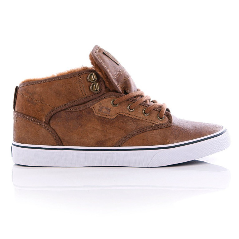 Кеды Globe Motley Mid Dist Brown Fur
