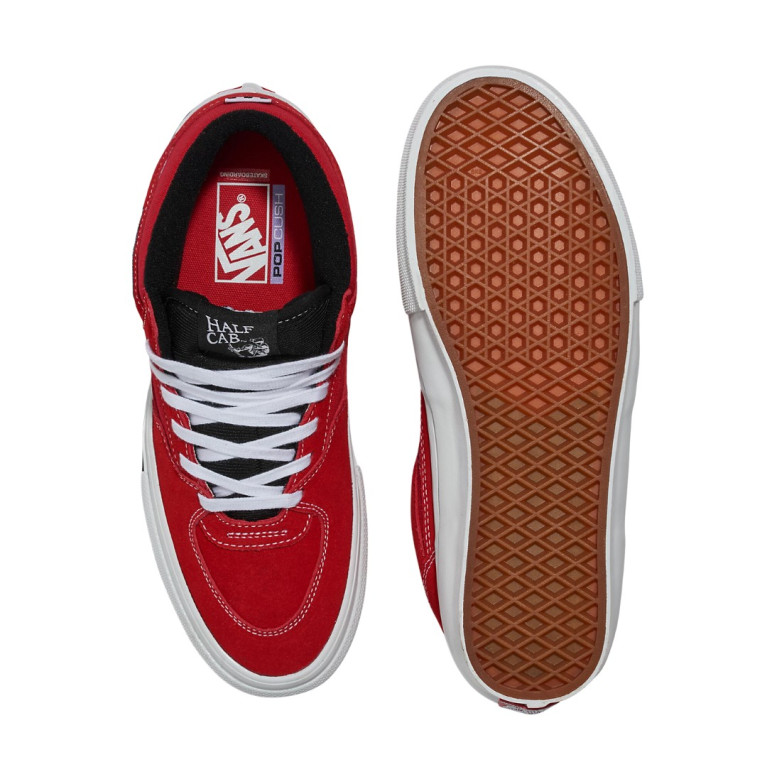 Кеды VANS SKATE SHOES M SKATE HALF CAB RED/WHITE