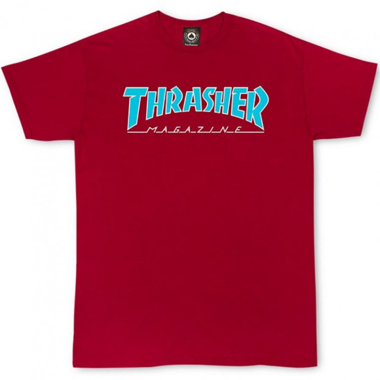 Футболка Thrasher Outlined Cardinal