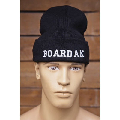 Шапка Boardak Knit Beanie Logo Black