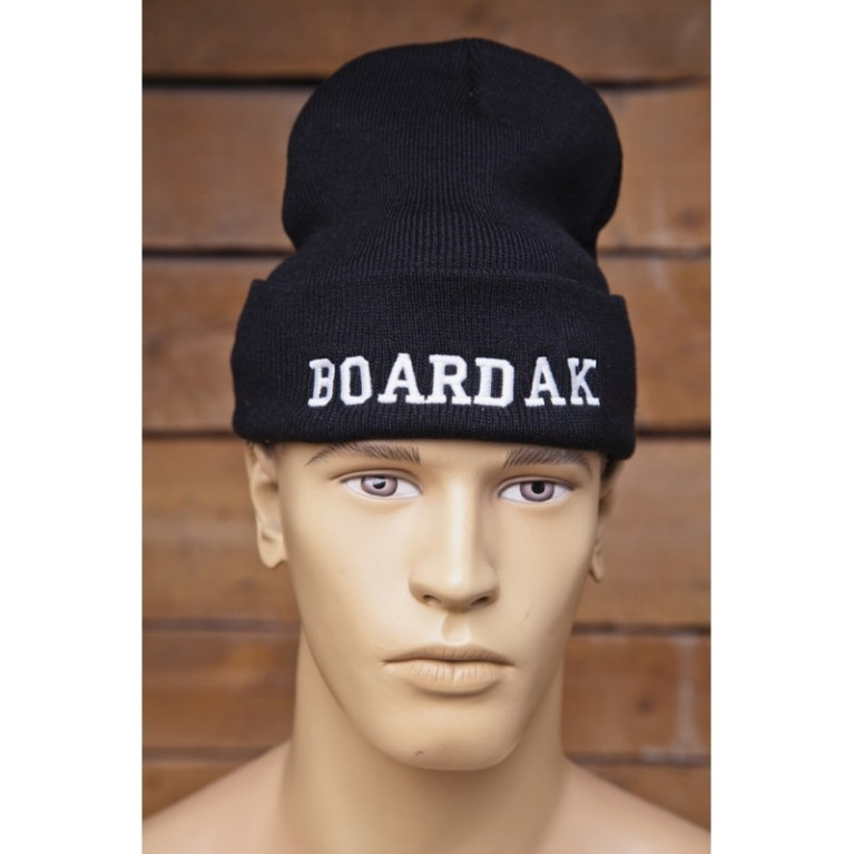 Шапка Boardak Knit Beanie Logo Black