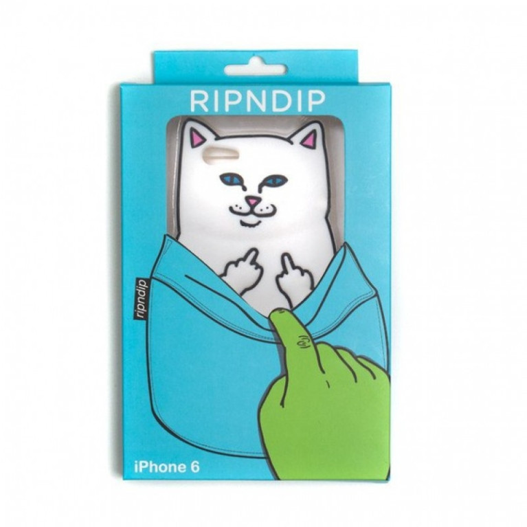 Чехол Ripndip Lord Nermal iPhone 5/5s Case White