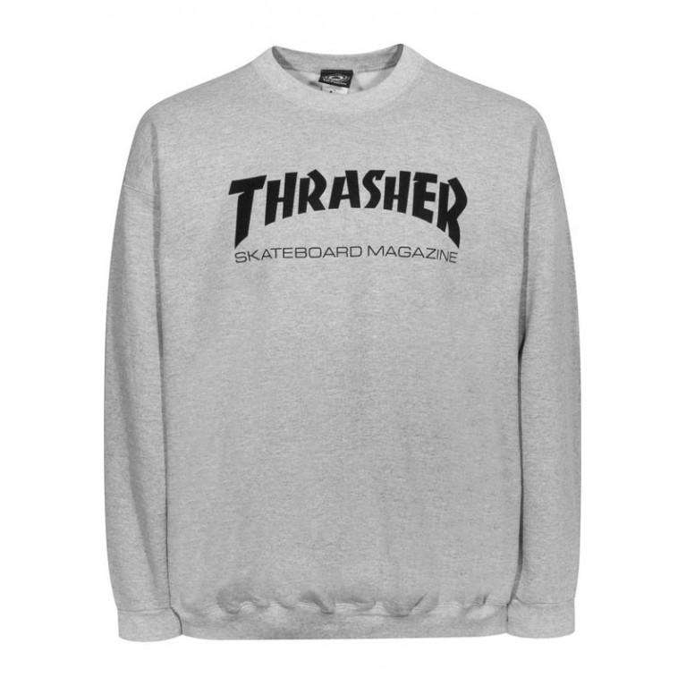 Кофта Thrasher Skate Mag Crewneck Gray