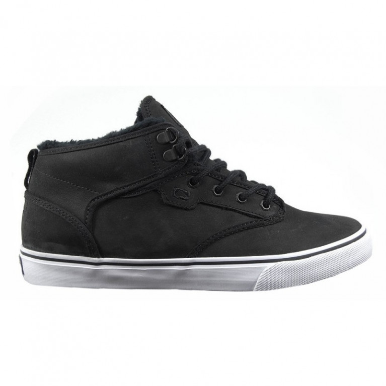 Кеды Globe Motley Mid Black/White Fur
