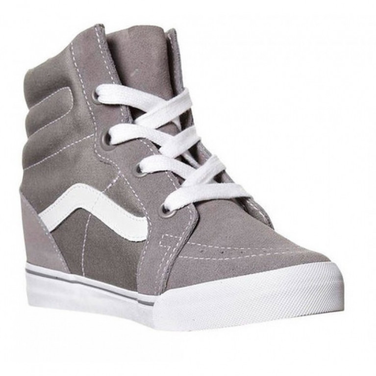Кеды Vans Classic SK8-HI Wedge Neutral Gray/True White