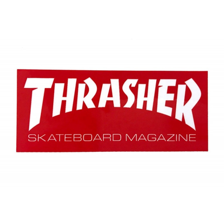 Стикер Thrasher Skate Mag Standard red