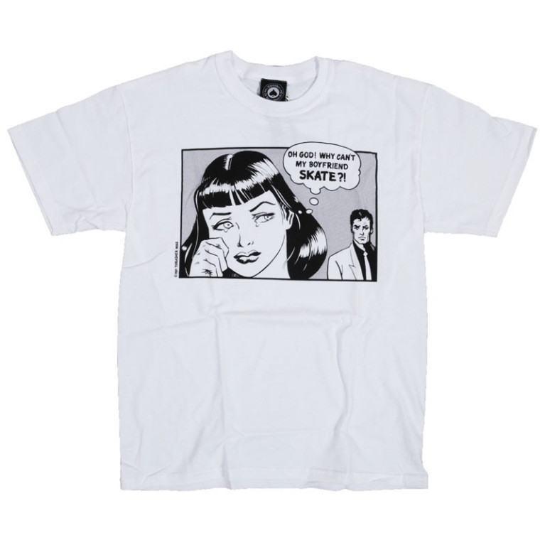 Футболка Thrasher Boyfriend White