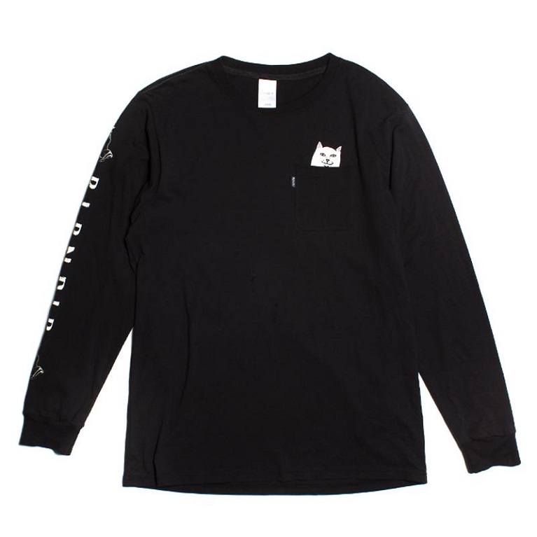 Лонгслив Ripndip Lord Nermal LS Black
