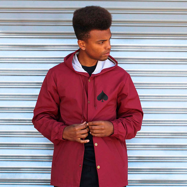 Куртка Thrasher New Oath Coach Jacket Cardinal 