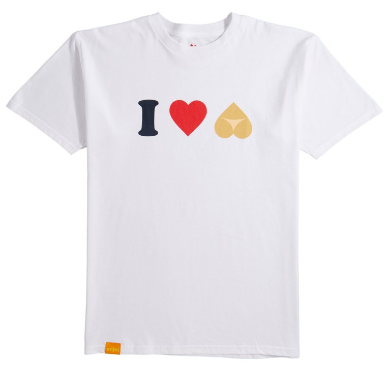 Футболка Enjoi I Heart Hearts White
