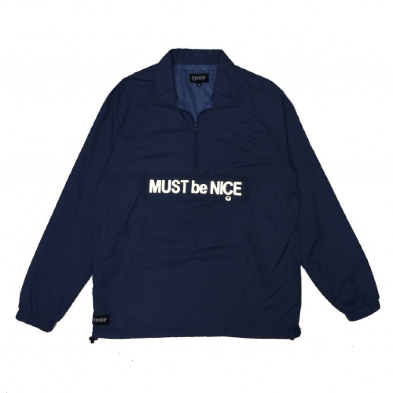 Анорак Ripndip Must Be Nice Half Zip Anorak Jacket Blue