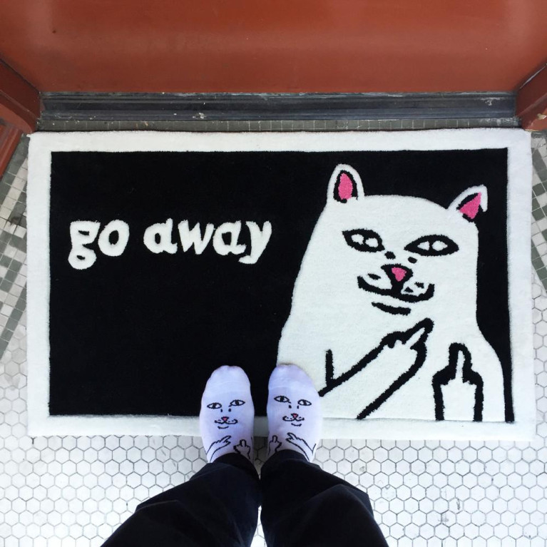 Коврик Ripndip Go Away Rug
