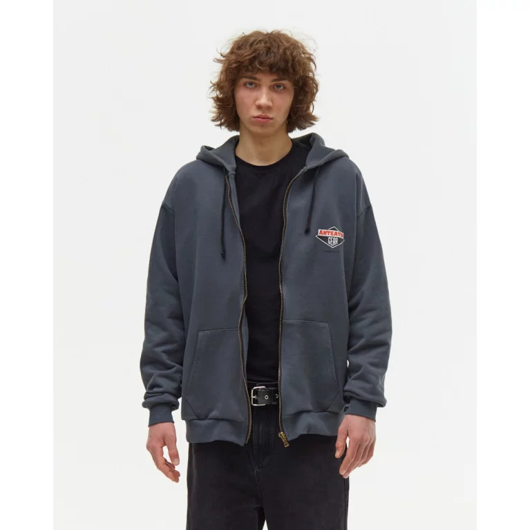 Толстовка ANTEATER Hoodie Zip Grey