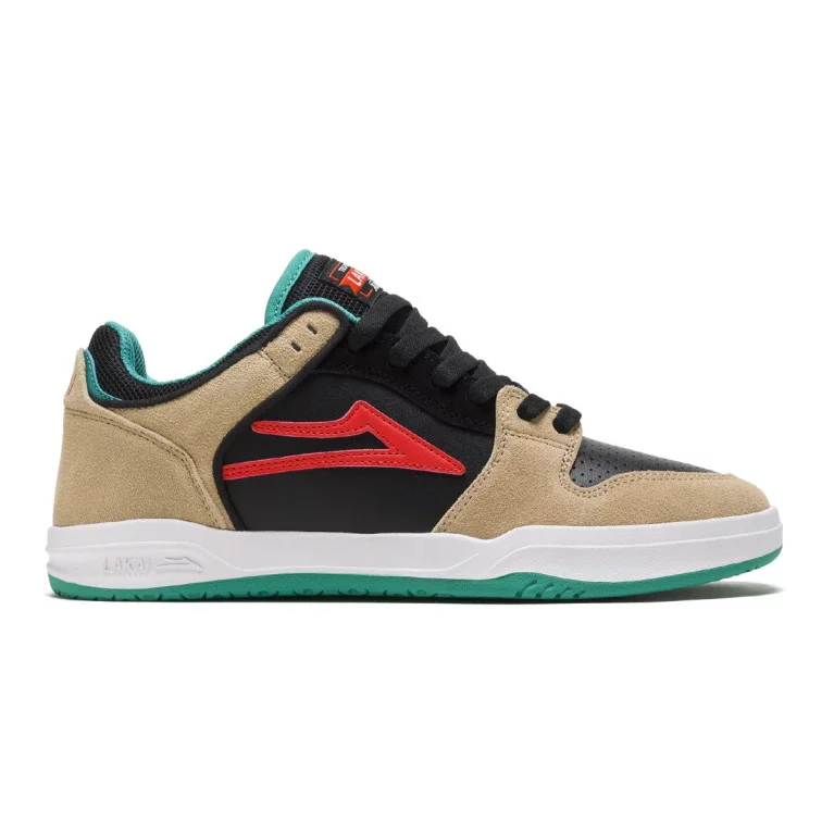 Кеды LAKAI SHOES TELFORD LOW TAN/BLACK SUEDE