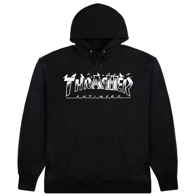 Толстовка Thrasher Pigeon Mag Hoodie Black
