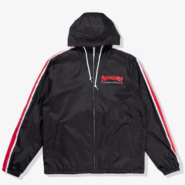 Куртка Thrasher Godzilla Track Jacket Black