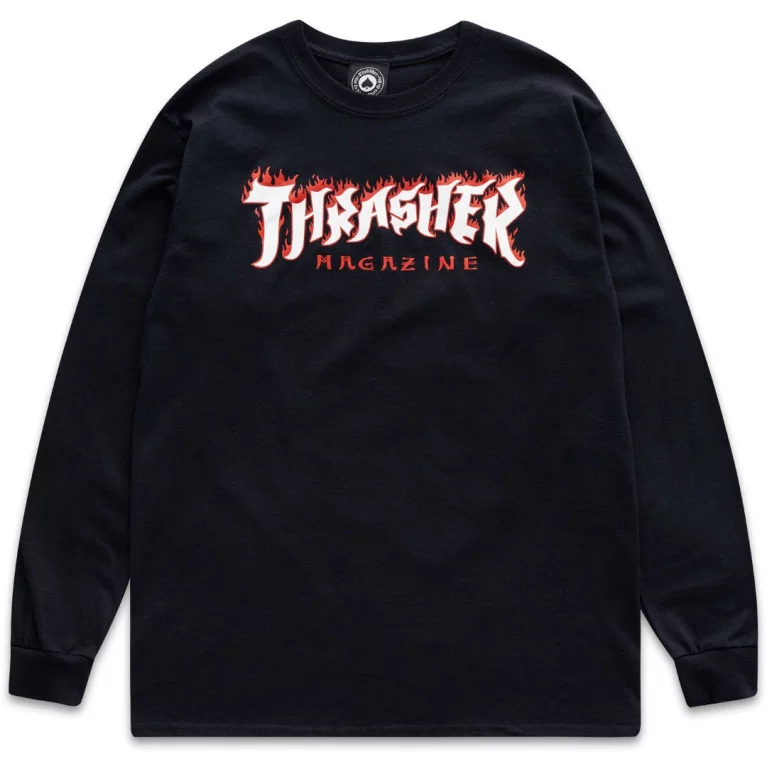 Лонгслив Thrasher Possessed Logo L/S Black