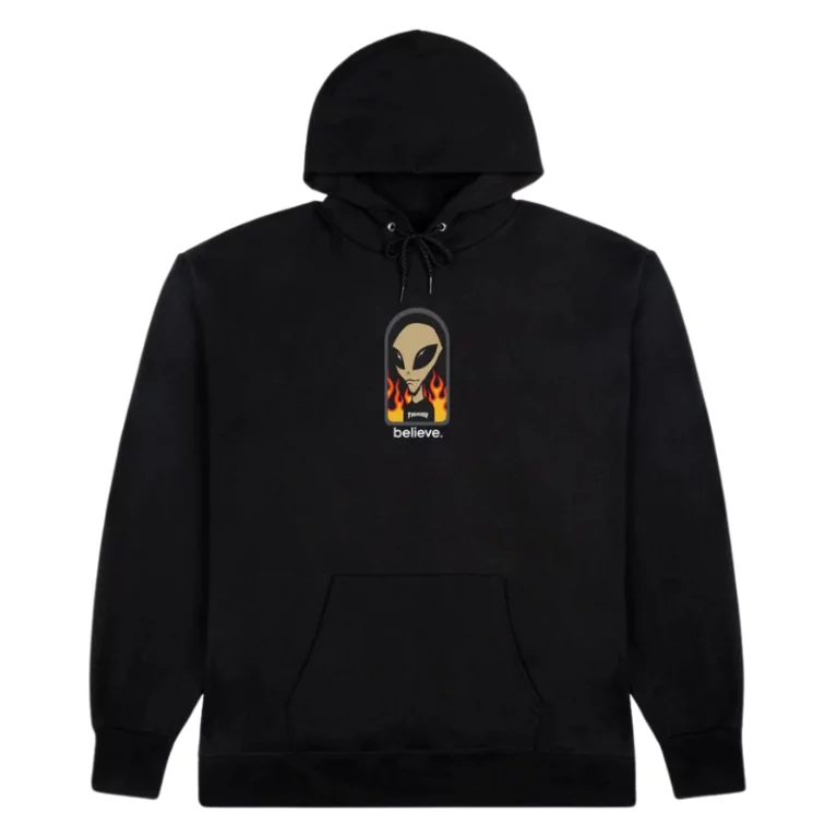 Толстовка Thrasher X AWS - Believe Black