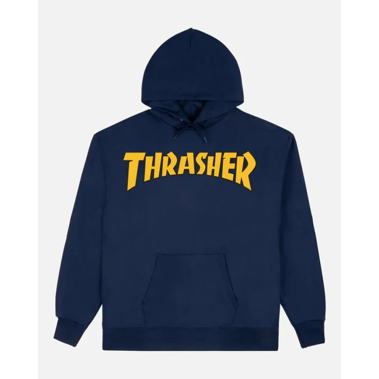 Толстовка Thrasher COVER LOGO HOODIE NAVY