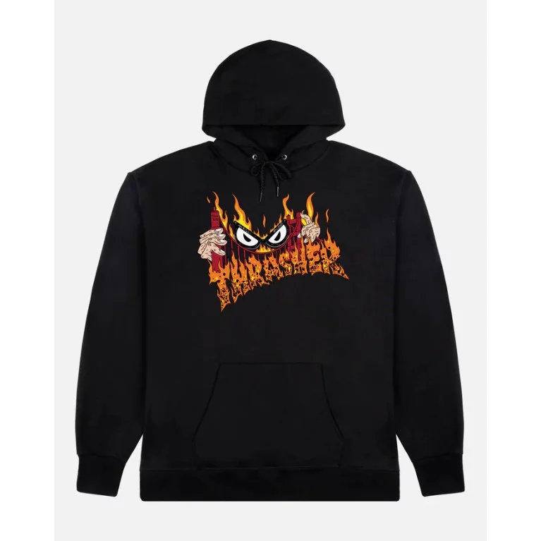 Толстовка Thrasher SUCKA FREE BY NECKFACE HOODIE BLACK
