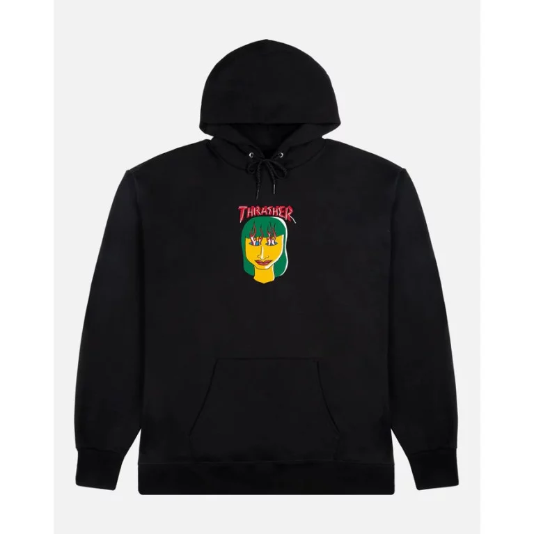 Толстовка Thrasher TALK SHIT BY GONZ HOODIE BLACK