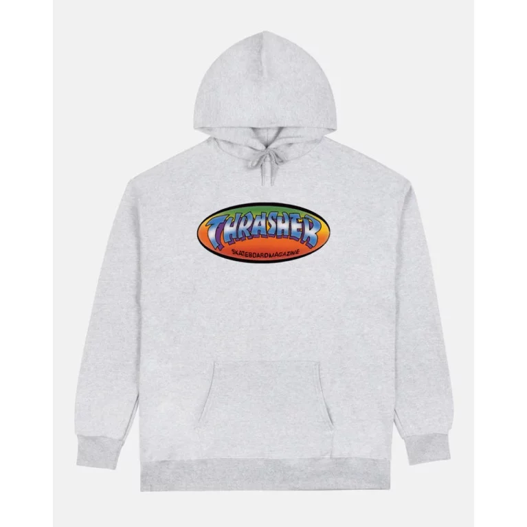 Толстовка THRASHER NINETY-FIVE BY SPANKY ASH GREY