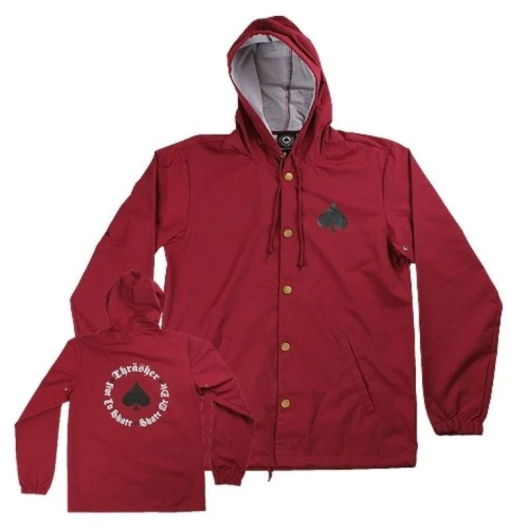 Куртка Thrasher New Oath Coach Jacket Cardinal 