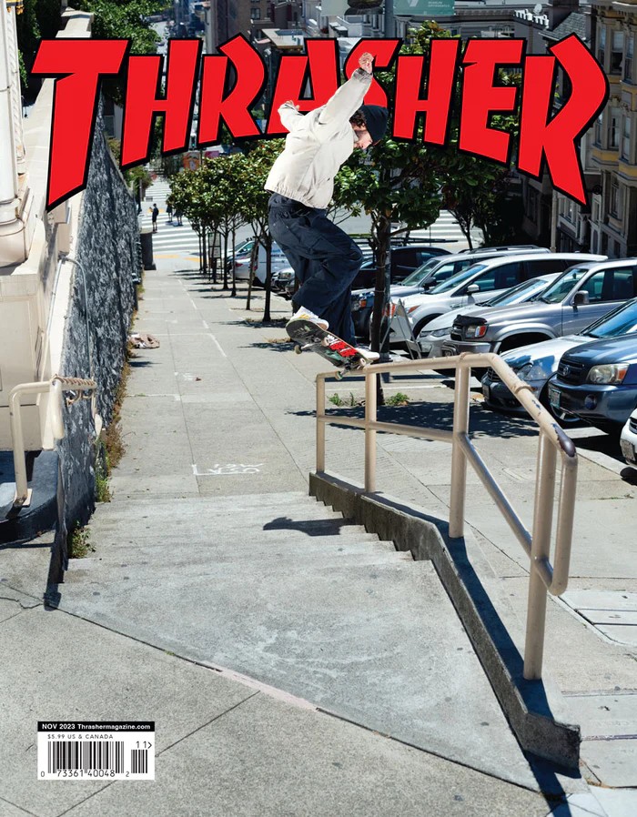 Miles 2023. Трешер 2023. Thrasher 2023. Розовый трэшер Skateboard Magazine.