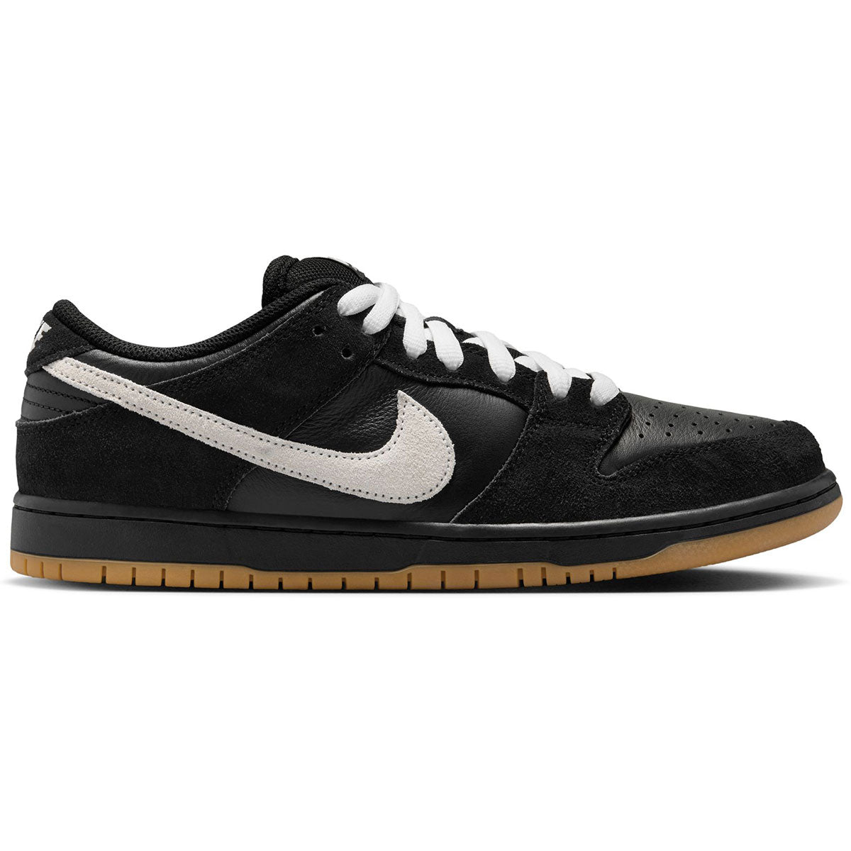 Кеды Nike SB Dunk Low Pro Black/White/Black/Gum/Light Brown