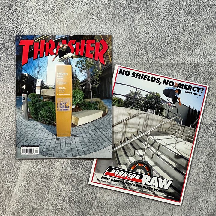Журнал Thrasher с фотосетом