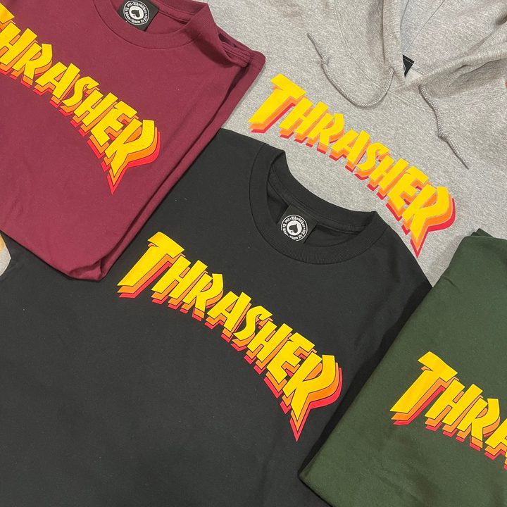 Футболки и толстовки Thrasher Stacked новой поставки