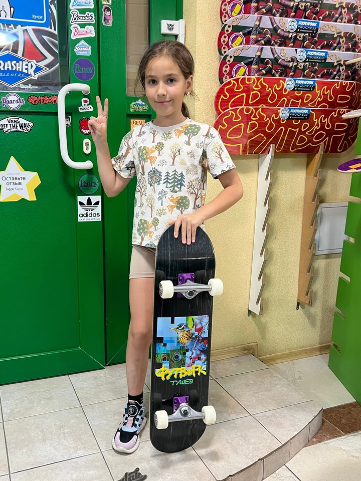 Дека Footwork для скейтборда в BOARDak Дека Footwork для скейтборда в BOARDak