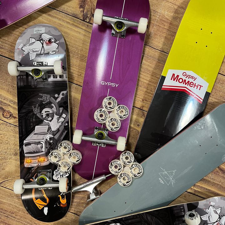 Деки Gypsy Skateboards из канадского клёна