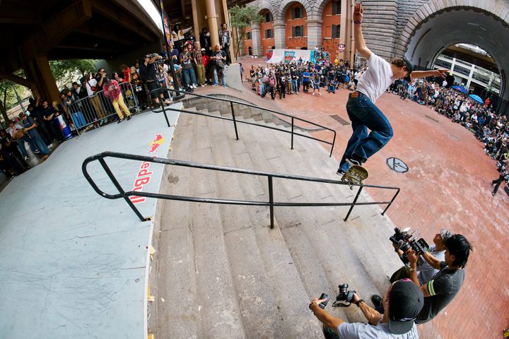 Red Bull Origin контест на Brooklyn Banks, Нью-Йорк, Бруклинский мост