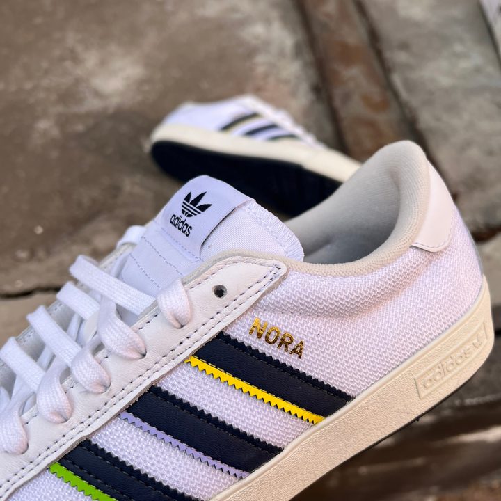 Adidas Nora деталь носка и подошвы для катания