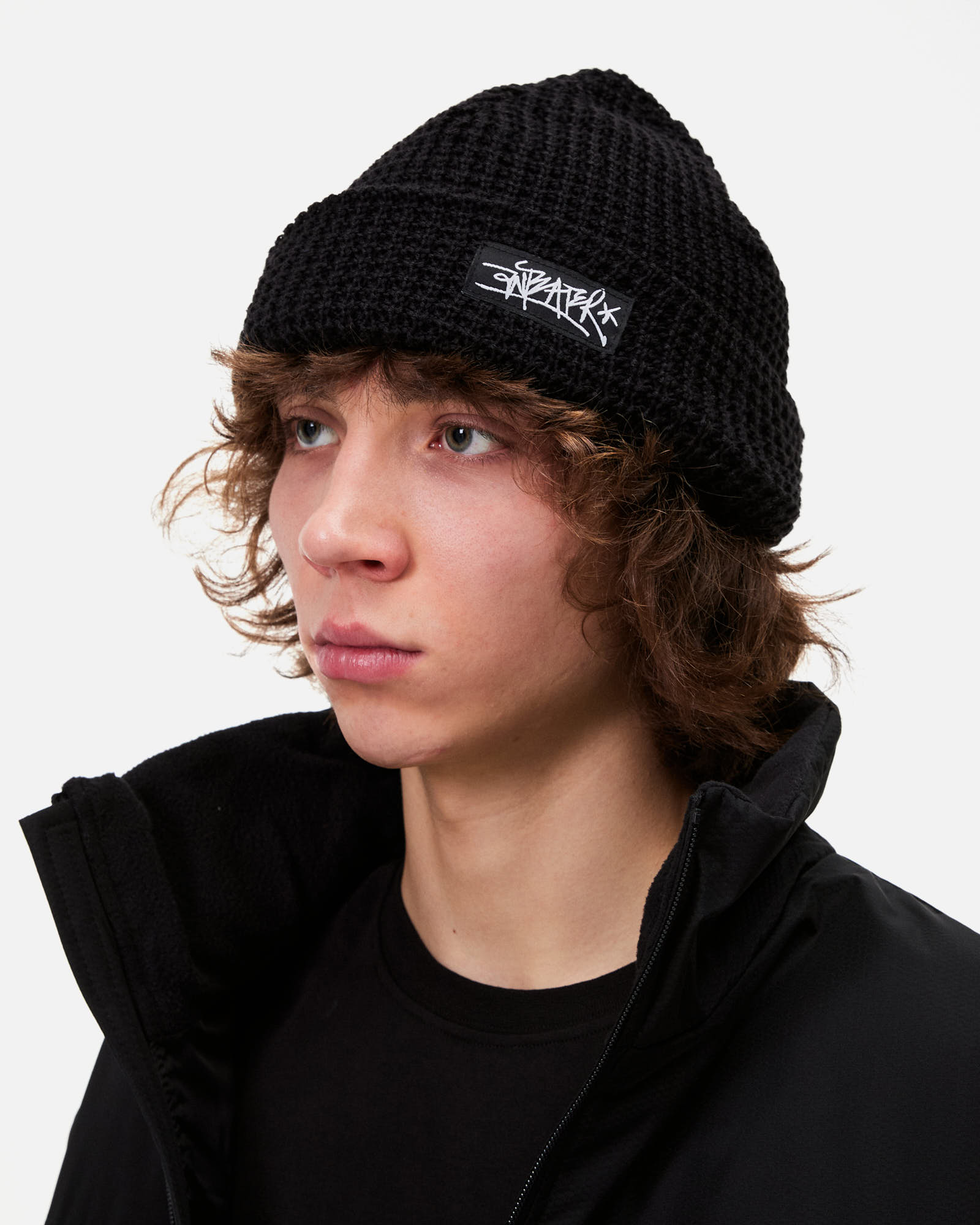 Шапка ANTEATER Ant-Hat2-Waffle-Blk