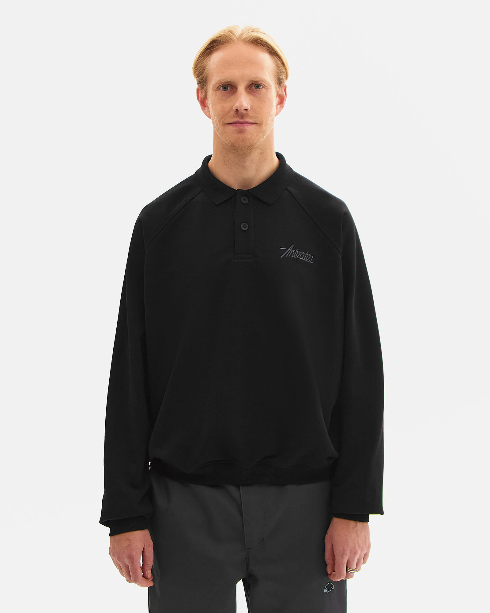 Толстовка ANTEATER Crewneck-Polo-Black